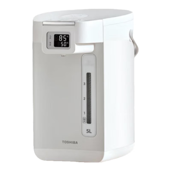 东芝（TOSHIBA）水物语电热水瓶5升316L不锈钢电热水壶大容量恒温沸腾除氯多段控温热水瓶TP-50DRTC(W)