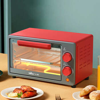小熊电烤箱DKX-F10N3烘焙烤蛋挞蛋糕烤炉烤箱