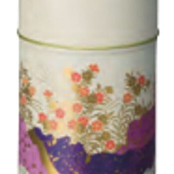 茶循日本原产进口日东NITTOH马口铁镀锡茶叶罐 小巧便携铁盒