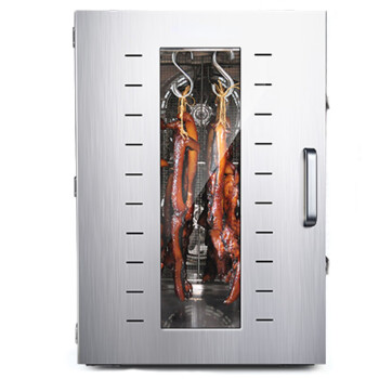 苏勒 旋转食物腊肉烘干机食品腊肠鱼干腊鸭水果风干机商用   高单箱挂式腊味烘干机