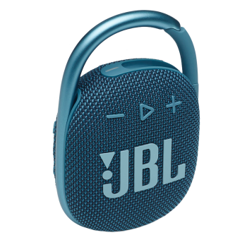 JBL CLIP4 无线音乐盒四代 蓝牙便携音箱 低音炮 户外迷你音响 防尘防水 超长续航 一体式卡扣 蓝色