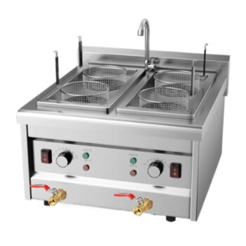 QKEJQ 台式柜式煮面炉商用燃气麻辣烫锅电热汤粉炉多孔功能煮粉机冒菜机   （豪华款）