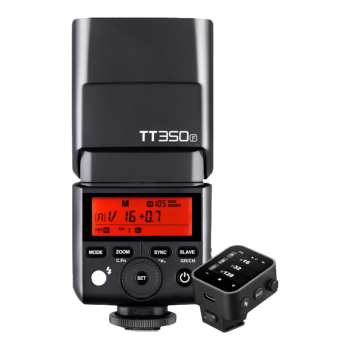 神牛（Godox）TT350机顶灯外拍灯宾得版高速TTL热靴灯【TT350+X3】富士版