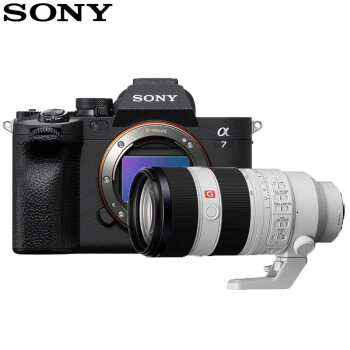 索尼（SONY）A7M4全画幅微单数码相机 ILCE-7M4/A7M4/a74单机身+FE 70-200mm F2.8 GM二代镜头套装