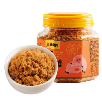 香贡贡无添加剂肉松儿童猪肉绒168g 烘焙小贝寿司食材宝宝拌饭零食