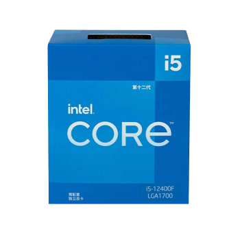 英特尔(Intel) i5-12400F 酷睿12代 CPU处理器 6核12线程 单核睿频至高4.4Ghz 10400F迭代升级款