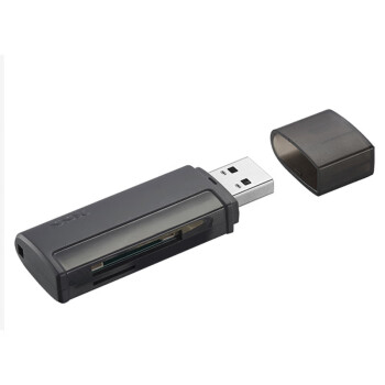 SSK USB3.1二合一读卡器 双卡双读 SCRM400 2个装