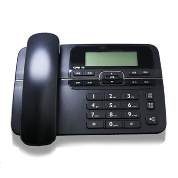 摩托罗拉   座机电话 电话机  CORD118 黑色