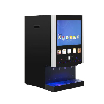 松氏速溶咖啡机商用 全自动饮料机 五料视频咖啡机 全智能冰热 带屏