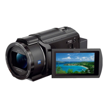 索尼（SONY）FDR-AX45A 家用/直播4K高清数码摄像机 /DV/摄影机/录像机（含256G卡+金环UV+三脚架+包）