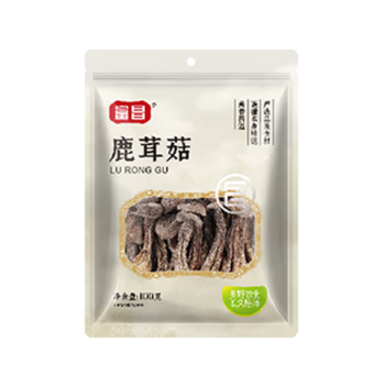 富昌食品 鹿茸菇100g/袋 菌菇干货炒菜煲汤火锅食材 3袋起售