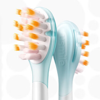 usmile笑容加 电动牙刷头 成人敏感牙龈 缓震呵护款-2支装 适配usmile成人牙刷