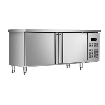 TYXKJ冷藏冷冻工作台冷柜不锈钢保鲜柜平冷柜冷冻操作台冰柜   冷藏冷冻  200x60x80cm 