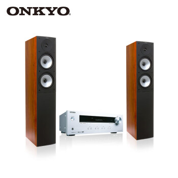 ONKYO安桥TX-8220+S527落地音箱蓝牙功放机2.0声道高保真HIFI套装电视组合音响家用客厅影院音箱
