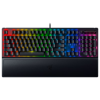 雷蛇 Razer 黑寡妇蜘蛛V3 黄轴 机械键盘 游戏键盘 游戏电竞 RGB 透明机械轴