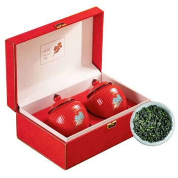 茶王飘铁观音新茶浓香型安溪乌龙茶一级兰花香茶叶100g*2陶瓷礼盒装