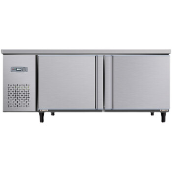 NGNLW冰柜厨房不锈钢冰箱商用奶茶店保鲜柜操作台冷冻   冷冻  150x60x80cm