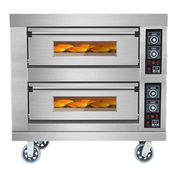 特睿思（TERUISI）电烤箱商用大型燃气面包烤炉三层六盘大容量蛋糕披萨烘焙烤箱一层二盘二层多层 JX-204