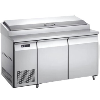 TYXKJ冷藏披萨撒料操作台商用比萨风冷冰箱保鲜沙拉冷柜厨房冷藏工作台   大双门1800 