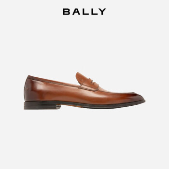 巴利（BALLY）情人节礼物送男友男士Webb系列 商务休闲乐福鞋 6300441-40