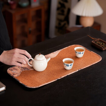 琦轩源国风干泡茶席中式家用客厅茶几桌布茶台茶桌垫子功夫茶具茶道配件