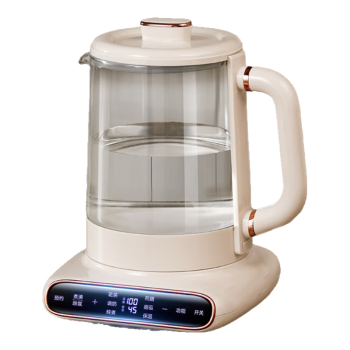 皆米煮蛋器1.5L大容量烧水壶 煮茶器智能预约煮茶壶 办公室电水壶 花茶壶