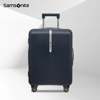 新秀丽（Samsonite）拉杆箱行李箱25英寸可扩展商务旅行箱旋涡元素KD8*01002蓝色