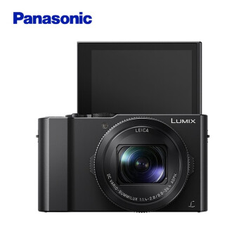 松下（Panasonic）LX10 1英寸大底数码相机 卡片机 vlog相机 F1.4大光圈 触摸屏 WIFI链接 4K视频