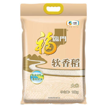 福临门 软香稻 苏北大米  香软好米 自然清香  10kg/袋
