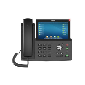 FUQIAO方位 X7 企业级高端IP电话机 SIP网络话机 千兆级扩展电话