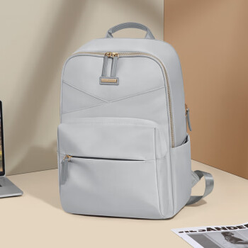 高尔夫（GOLF）双肩包女轻便学院风书包背包可放15英寸笔记本电脑包防泼水旅行包