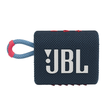 JBL GO3 音乐金砖三代 便携蓝牙音箱 低音炮 迷你小音响 防水防尘长续航  礼物音响 jbl go3 蓝拼粉色