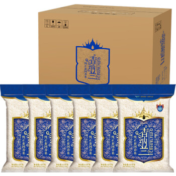 香纳兰 泰国香米 进口大米 纯正泰国香米 2.5kg*6/整箱装