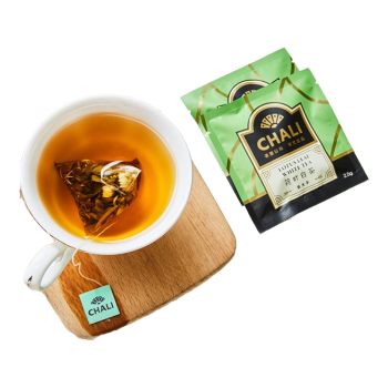 CHALI茶里公司 花草茶量贩装荷叶白茶办公茶包100包250g 茶水间用茶
