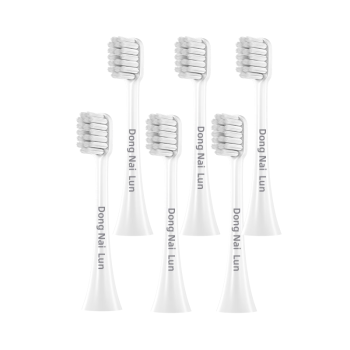 东耐伦适配小米T200/T200C米家声波电动牙刷头 6支装标准型清洁型