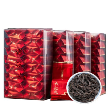 一号村新茶大红袍茶叶浓香型一级武夷山乌龙茶小包装500g盒装