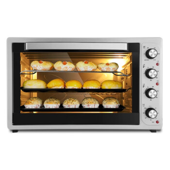 QKEJQ  商用电烤箱大型家用多功能私房烘焙蛋糕披萨烤肉鱼烧饼   75升全功能高配八管