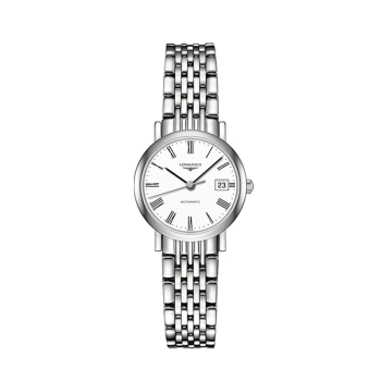 浪琴（LONGINES）瑞士手表 博雅系列 机械钢带女表 L43094116