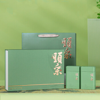 崂卓崂山绿茶礼盒装2024新茶250g 豆香清香型 山东青岛特产