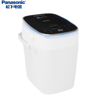 松下（Panasonic）面包机SD-MT1000家用全自动变频自动投放果料智能烤面包机发酵机揉面机和面机厨师机 白色