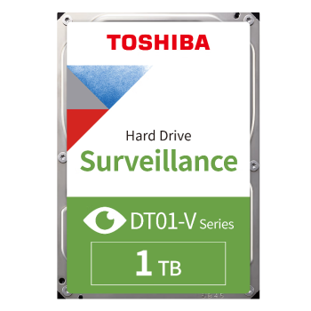 东芝(TOSHIBA) 1TB 32MB 5700RPM 监控硬盘 SATA接口 影音串流系列 (DT01ABA100V) 监视应用优化