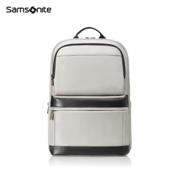 新秀丽（Samsonite）电脑包双肩包商务背包笔记本包休闲都市灰色15.6英寸36B*08017