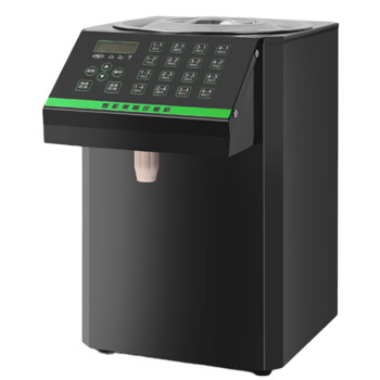 苏勒果糖机商用奶茶店专用设备微电脑自动果糖机16键可定做   黑色8L果糖机