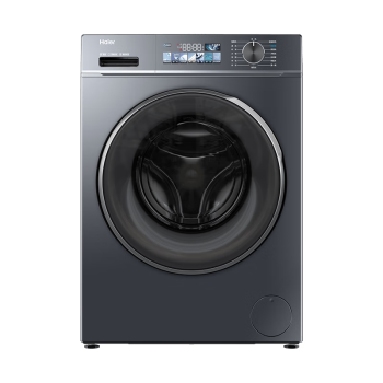 海尔（Haier）滚筒洗衣机全自动单洗  初色系列 10公斤大容量【直驱EG100BD88PLUS】一级能效 超薄 以旧换新