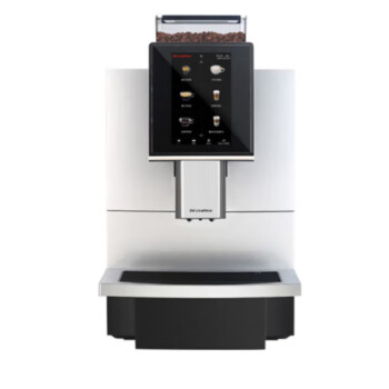 咖博士（Dr.coffee）F12全自动商用自动清洁咖啡机大屏触控一键磨豆奶咖机 F12-BIGPLUS银色