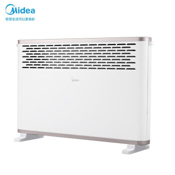 美的 取暖器HDY20K 家用电暖器节能对流浴室暖风机家用卧室省电电暖气 欧式快热炉 米白