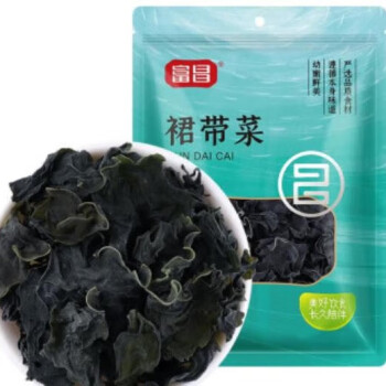 富昌 裙带菜 海产干货海带菜 凉拌煲汤海带汤火锅食材 280g/袋 DP