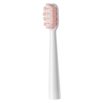 博锐电动牙刷头原装成人软毛高效清洁呵护牙龈适配型号PT1701 PH01皓月白1只装