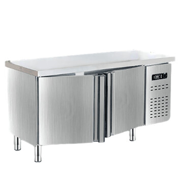 TYXKJ商用卧式冰柜冷藏工作台冷柜保鲜柜冷冻保鲜不锈钢奶茶平冷操作台   冷藏冷冻  180x80x80cm
