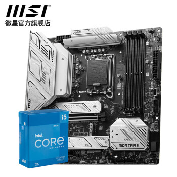 微星（MSI） B760M MORTAR WIFI II DDR5主板+ Intel I5-13490F盒装【主板CPU套装】